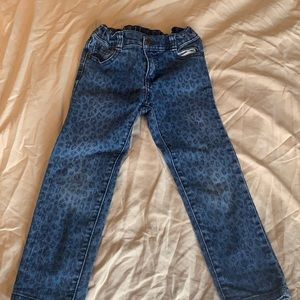 Leopard Print Denim jeans